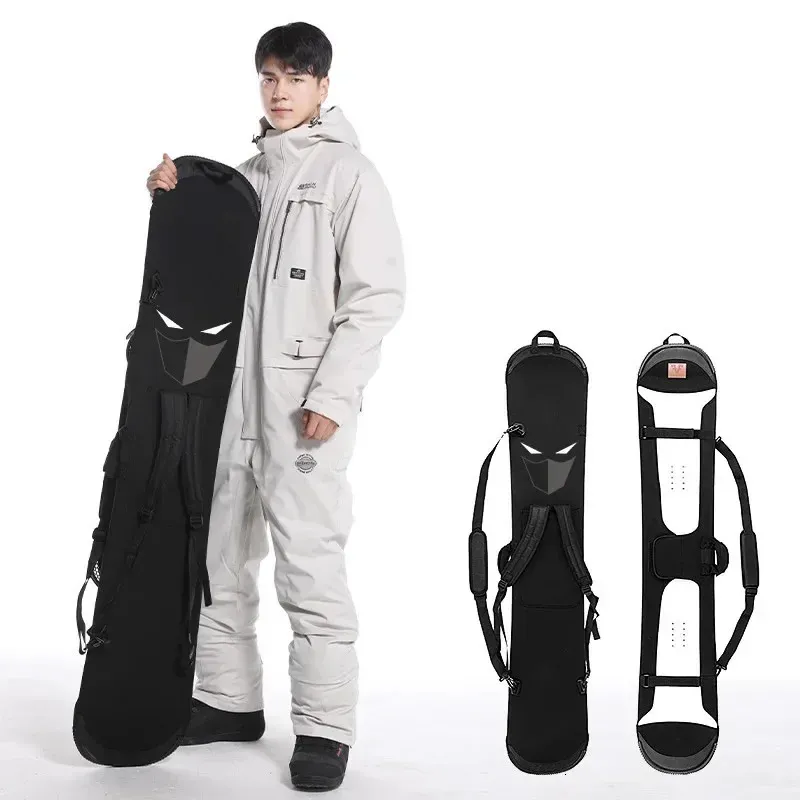 Ski-Snowboard-Taschen, 135–160 cm, hohe elastische Ski-Snowboard-Tasche, Snowboard-Rucksack-Abdeckung, Knödelhaut, tragbare Ski-Board-Tragetasche, wasserdicht, 231218