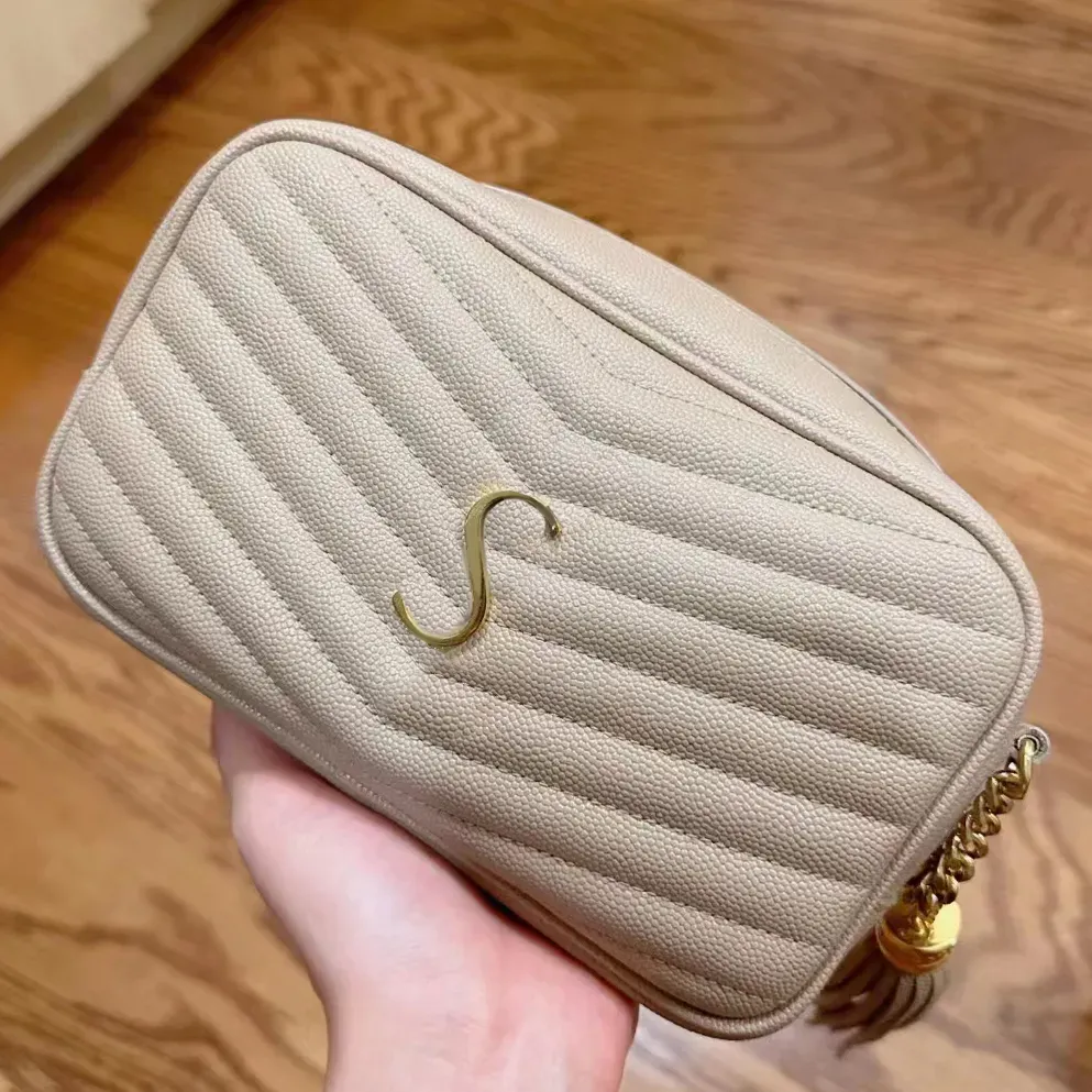 Debriyaj Lou Beyaz Cüzdan Zincir Kezleri Sling El Çantası Omuz Bayan Aynası Kaliteli Erkek Deri Kamera Çantalar Yaz Seyahat Lüksür Tasarımcı Moda Crossbody Çantalar