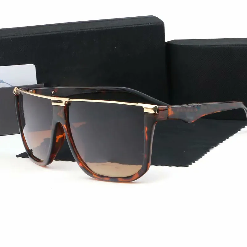 Top gafas de sol de lujo polaroid lente diseñador para mujer para hombre gafas senior gafas para mujer marco de anteojos gafas de sol de metal vintage con caja AAAAA208