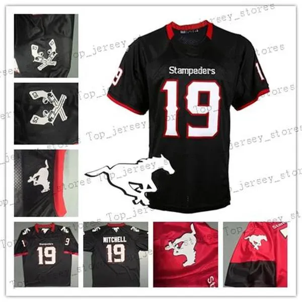 Custom Cfl Calgary Stampeders 19 Bo Levi Mitchel 2 Terry Vaughn 1 Marcus Crandell 39 Charleston Hughes Football Jerseys Me Youth