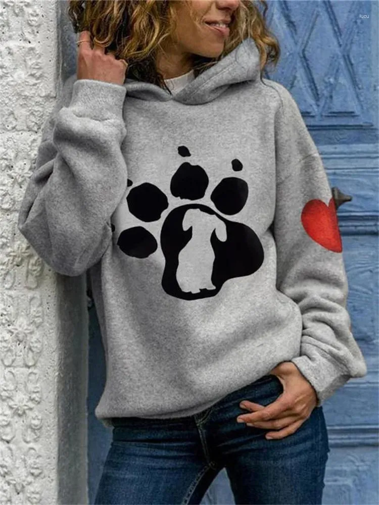 Sweats à capuche pour femmes drôle chien 3D sweat à capuche imprimé femmes mode mignon Hip Hop adulte sweat vêtements Animal