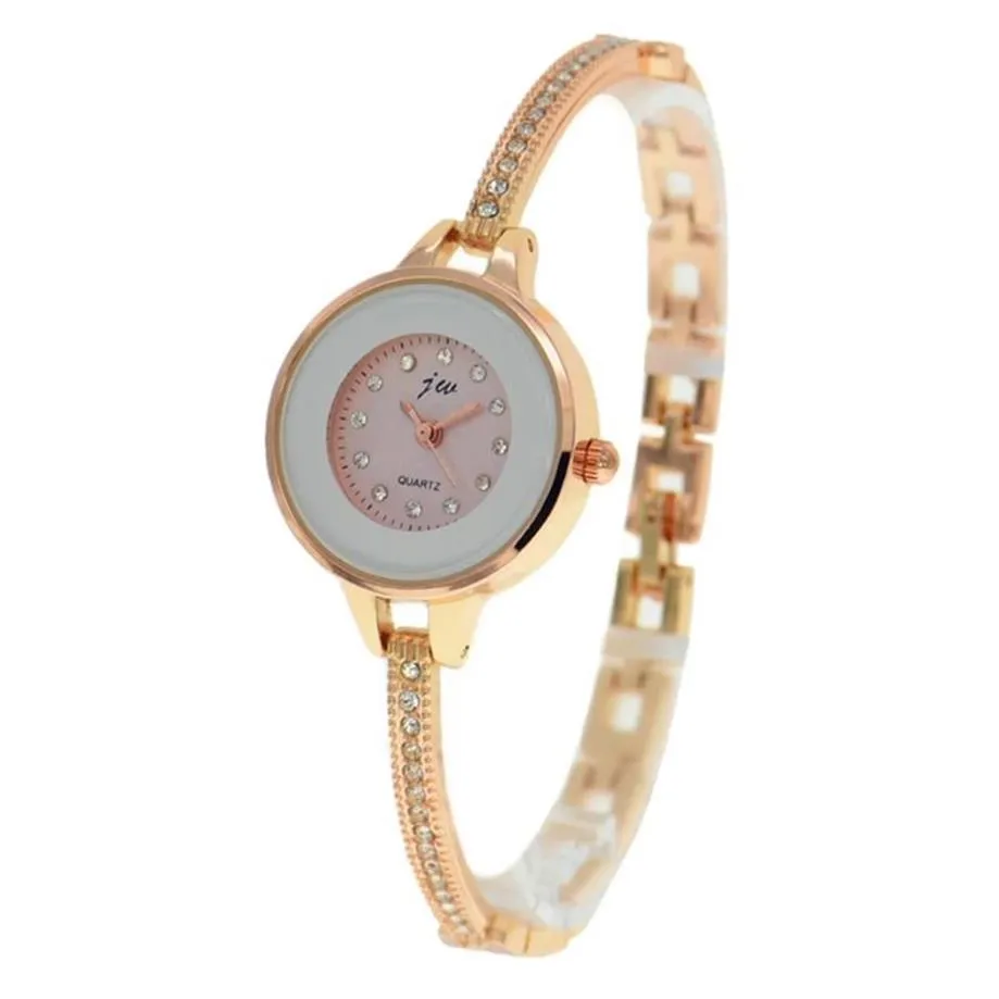 Orologi da polso 100 pezzi / lotto Jw-8137L Orologio da polso da donna alla moda Orologio da polso al quarzo Eleganza in lega di stile romano per l'intero orologio Orologio da polso212R