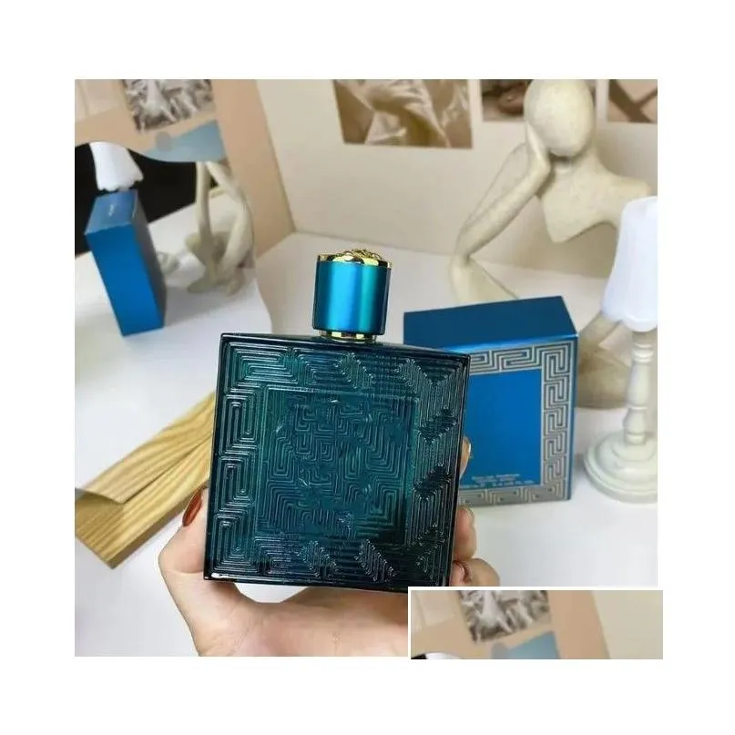 Designer cologne perfume Eros FOR WOMEN AND MEN 100ml Blue eau de toilette Long Lasting fragrance Spray premeierlash