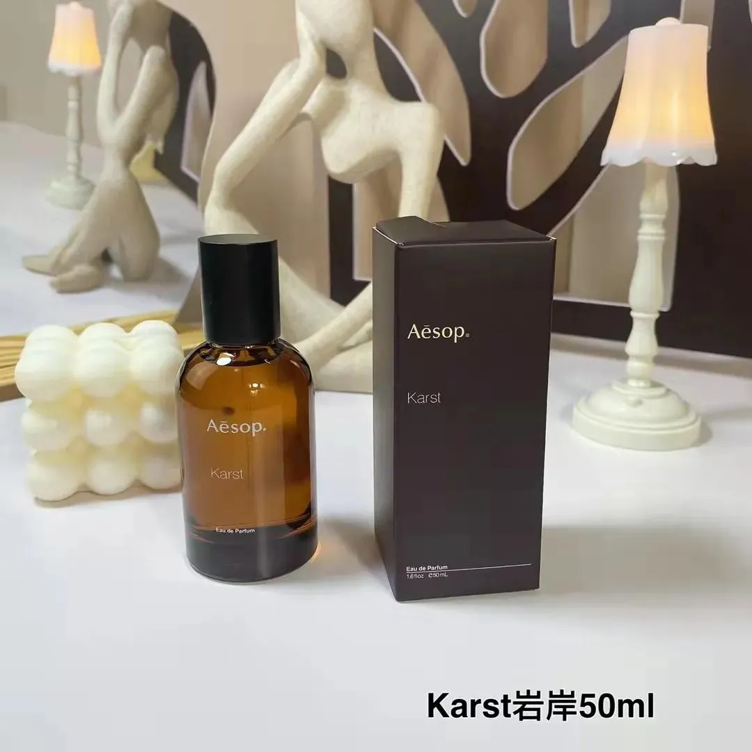 Perfume Aesop Karst Miraceti perfume 50ml 1.6fl.oz Men Women Parfum good smell long time Lasting EDP Cologne high version quality Fast Shi