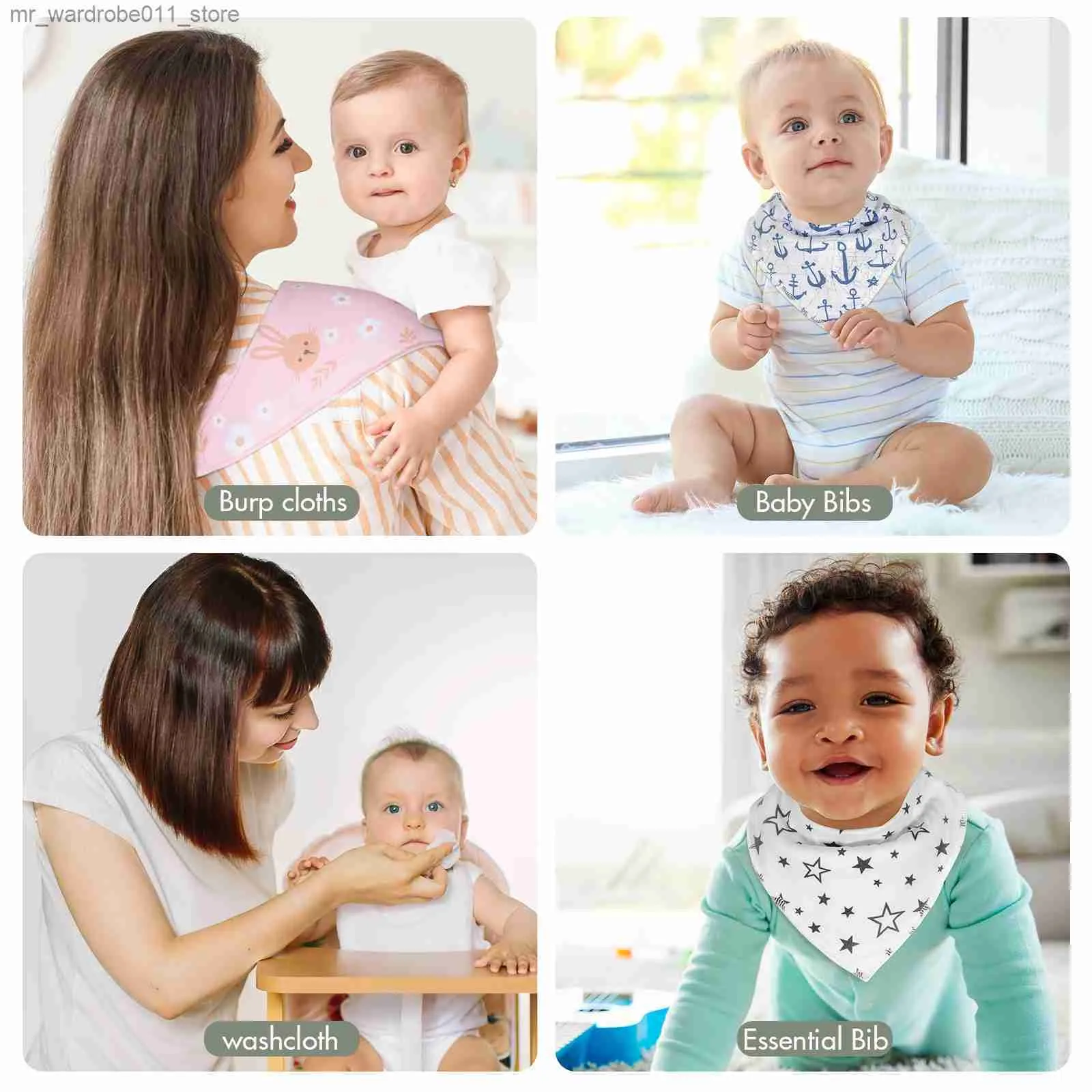Baby boy bibs and burp cloths deals