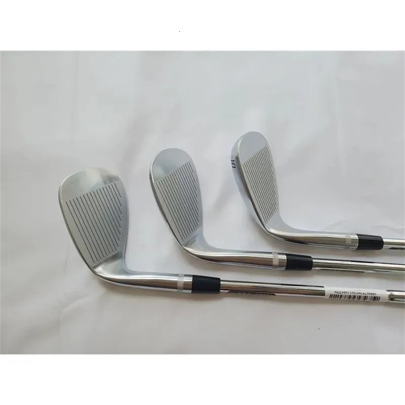 Irons Irons Brand Golf Clubs SM9 Winy Srebrne 48 50 52 54 56 58 60 62 64 stopnie DG S200 Wał stalowy z osłoną głowy 230308