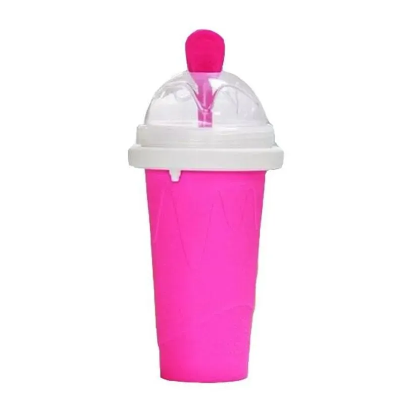 tumblers sile slushy slushie maker ice cup large frozen magic squeeze slushi making reusable smoothie cups st drop delivery home gar