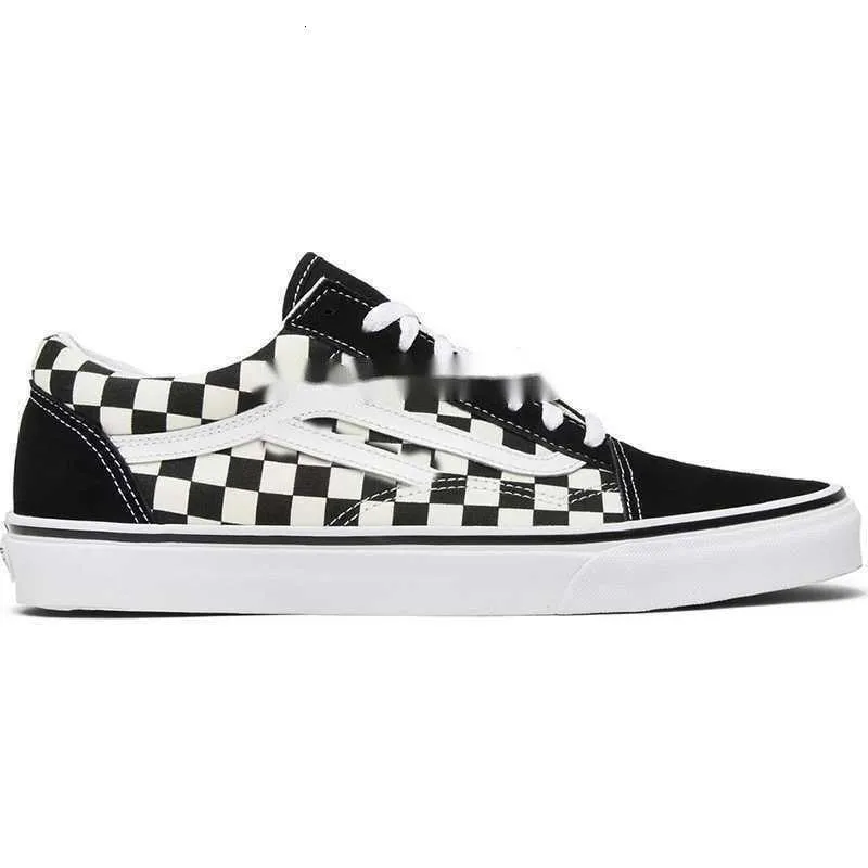 Vance 2024 Ontwerpers Old Skool Casual Van Skateboard Schoenen Zwart Wit Heren Dames Mode Outdoor Platte Maat 6 10.5