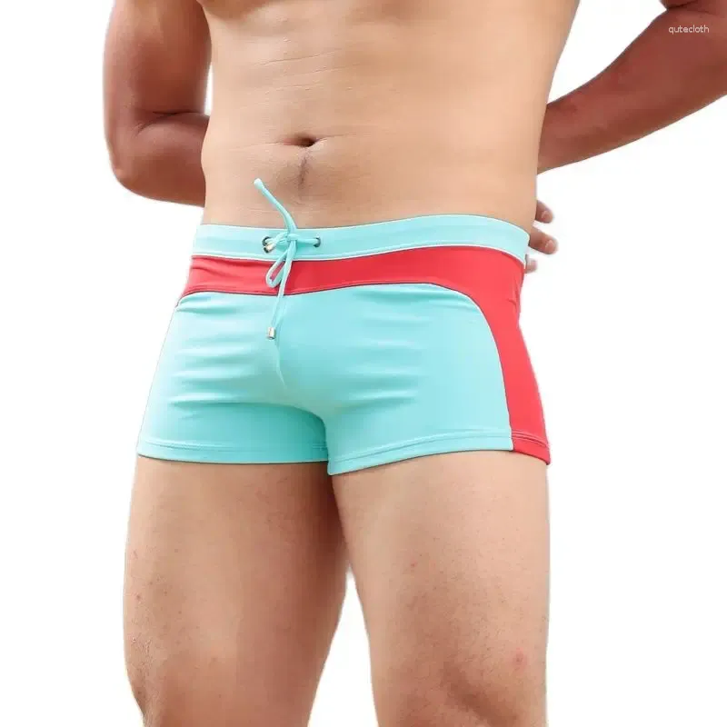 Maillots de bain pour hommes Maillot de bain renforcé Short taille basse Sexy Sporty Beach