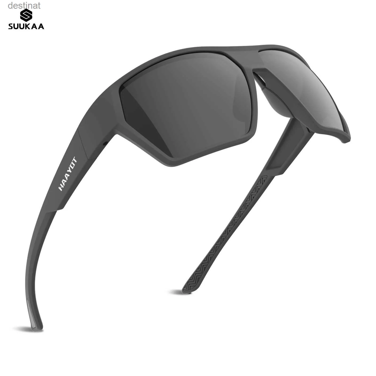 Solglasögon Brand Polariserade UV400 -skydd Fiske Sport Solglasögon för män Kvinnor Lätt cykling Kör GOLF GLASSL231219