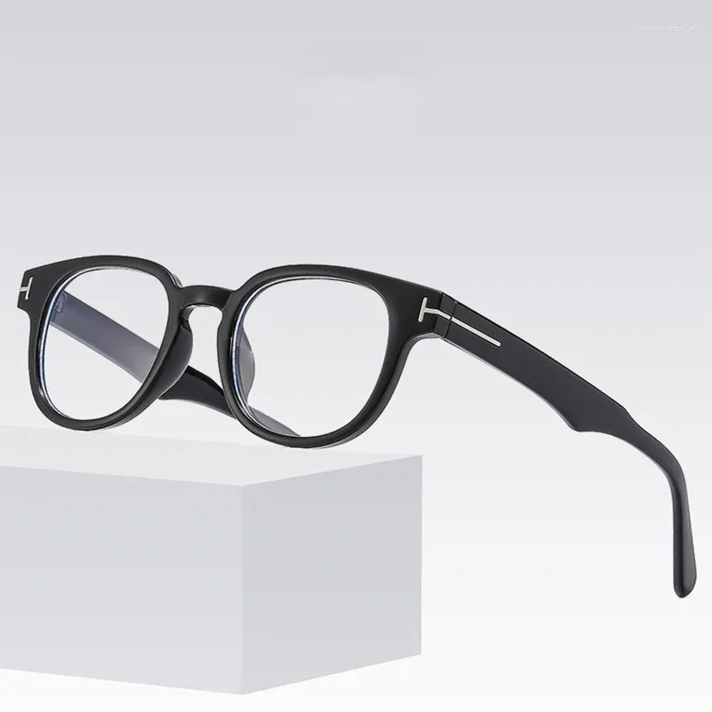Clear round on sale glasses frames