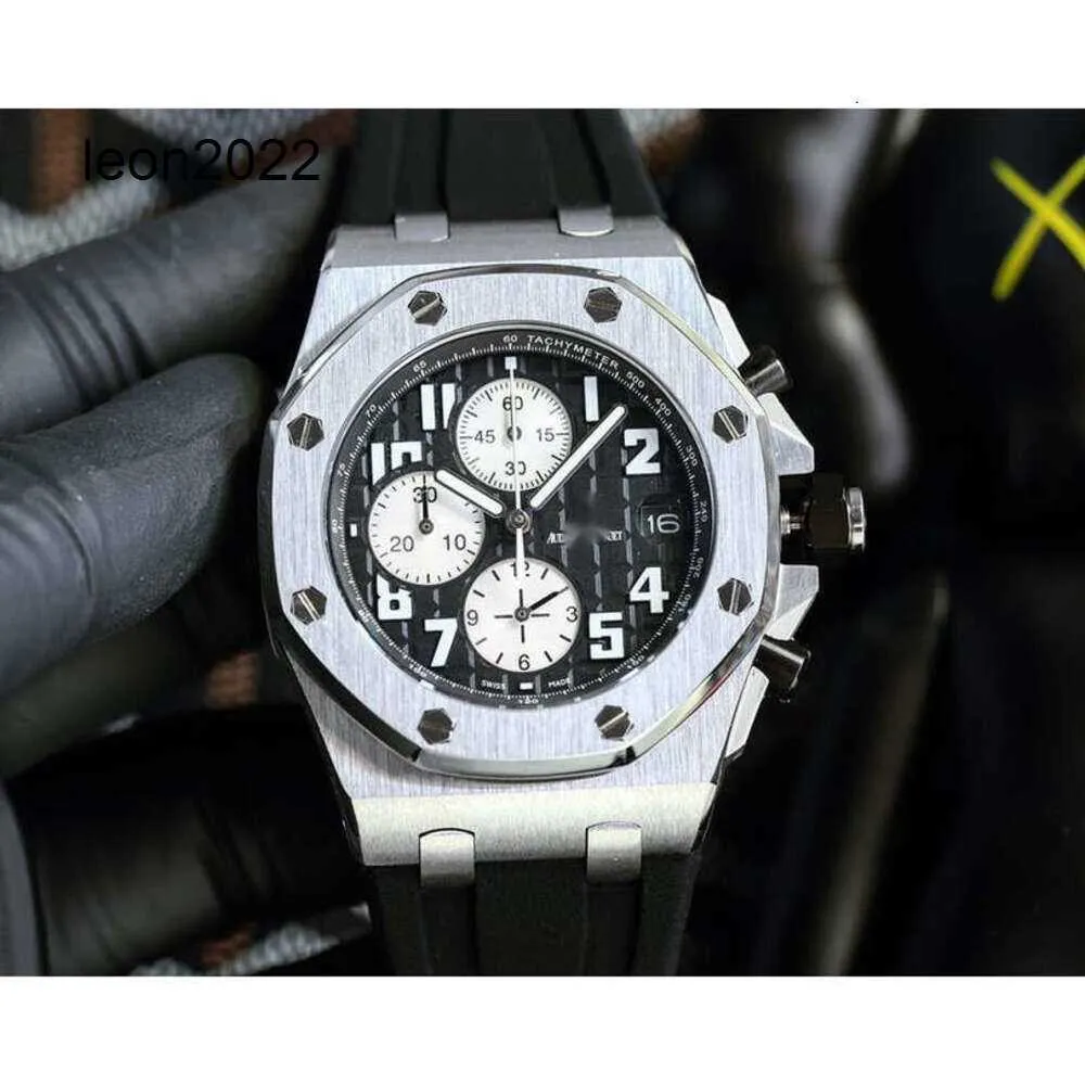 Ap Watches for Men Men Expensive Ap Watch Piglet Wrist High Quality Swiss Quartz Movement Back Transparent Rubber Strap Montre Royal 4U5T