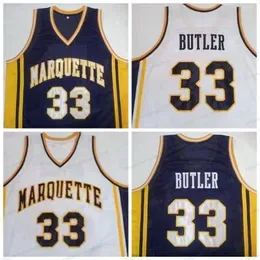 Custom #33 Jimmy Butler Marquette College Basketball Jersey Men's Ed Any Size 2xs-5xl Name and Number Top Quality