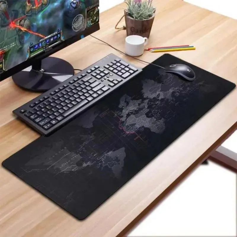 Descansa mouse pads apoios de pulso almofada de jogos gamer mesa tapete teclado grande superfície da mesa do computador para acessórios xl ped mauspad 23041