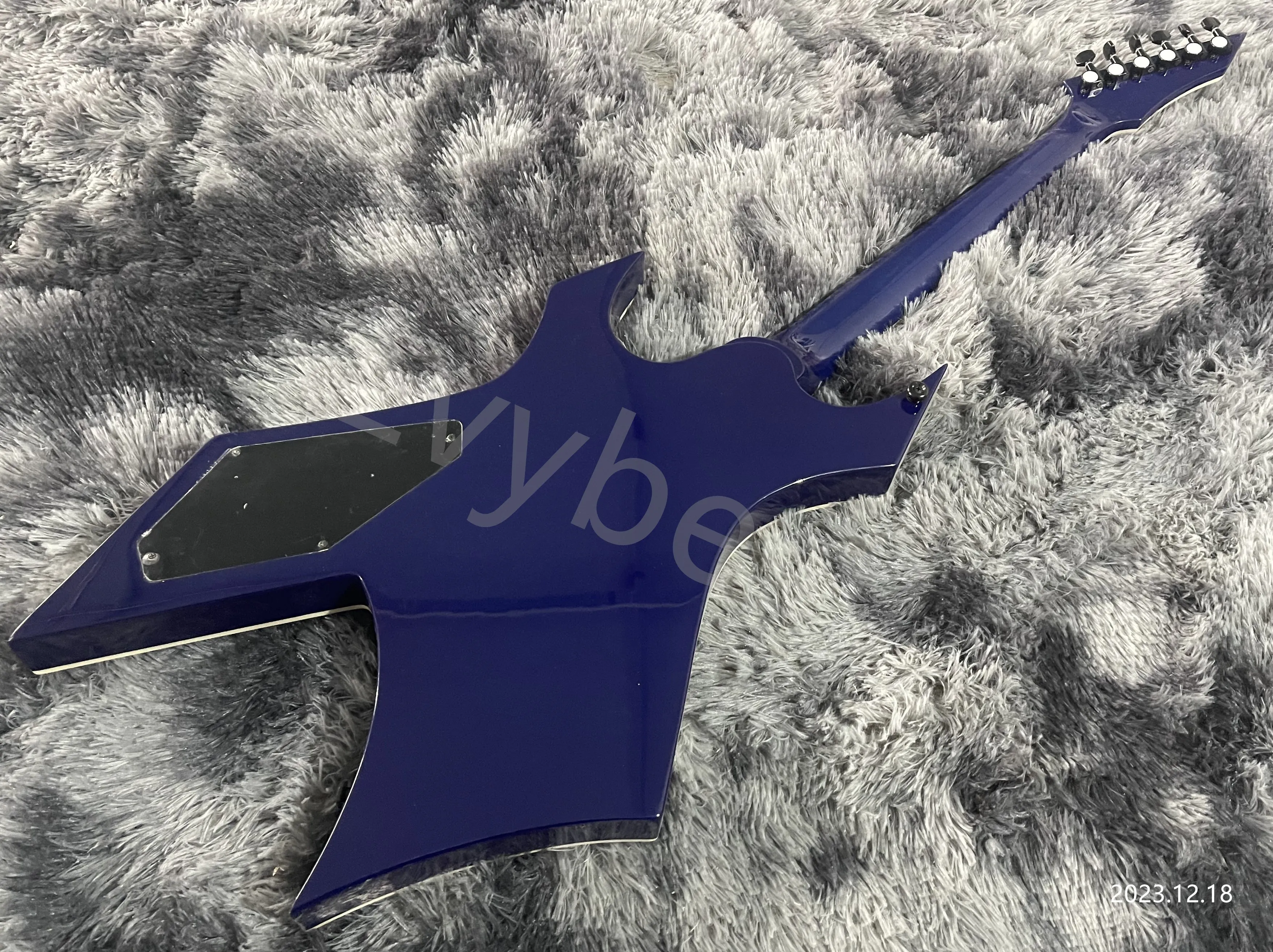 Professional Electric Guitar With Abalone Colorful Inlay, HH Professional Electric Guitar With Abalone Colorful Inlay, HH