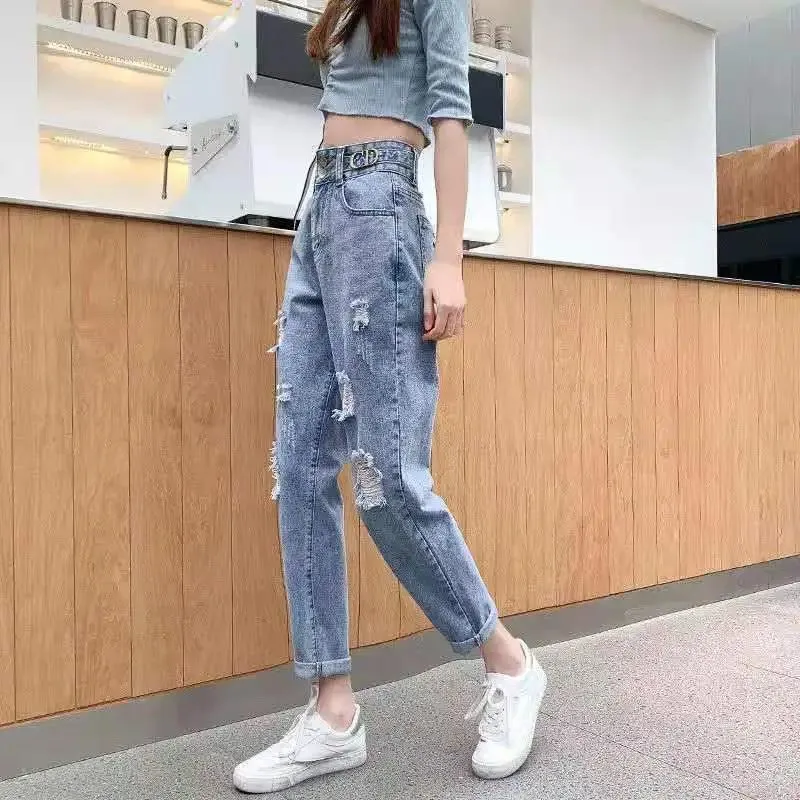 Jeans Denim Hose Frauen Jeans Urban Korean Streetwear Große Größe Damen Kleidung Frühling Sommer 2022 Y2k Hosen Harajuku Mode