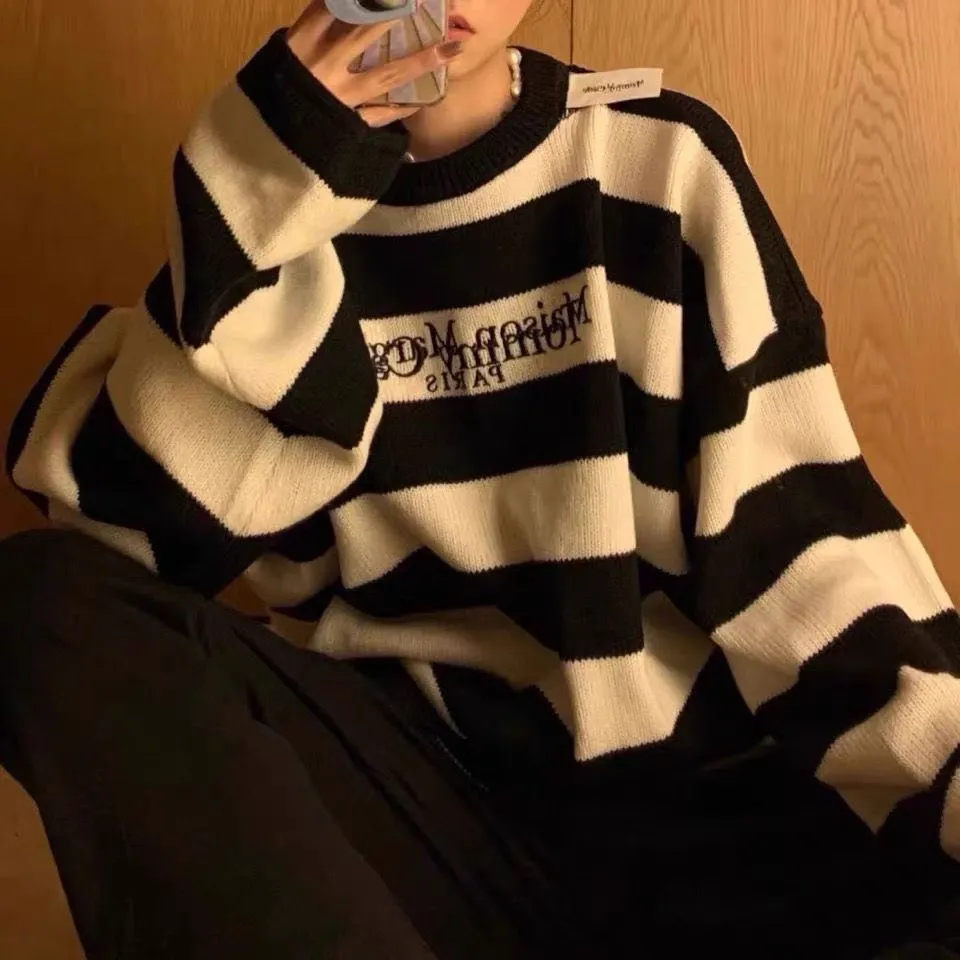 cash x Maison Margiela ストライプニット Maison Margiela x Tommy