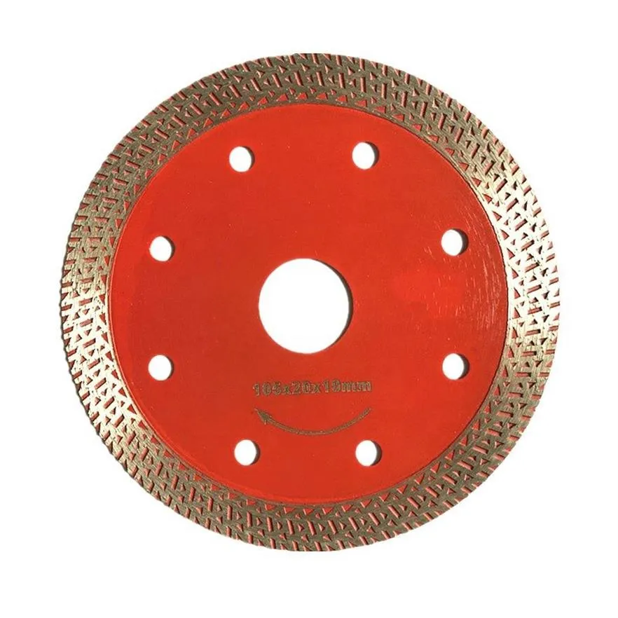 4 Inch D105mm Diamond Cutting Disc Super Thin Pressed Diamond Circular Saw Blade for Cutting Granite Marble Stone Ceramic Tile298S