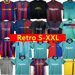 Barcelona Retro MESSIS Soccer Jerseys 2005 2006 2007 2008 2009 2010 2011 2012 2013 vintage shirt RONALDINHO XAVI A.INIESTA HENRY 14 15 16 17 football uniform