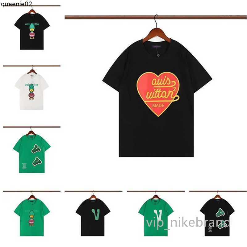 T-shirts pour hommes Mens Designer T-shirt Nouvelle lettre d'été Printted Top Hommes Femmes Chemise Couple Top T-shirts Ins Wear