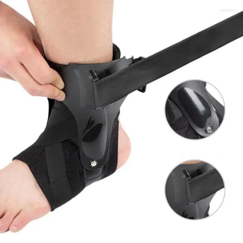 Socks Men's Socks Foot Guard Protector Adjustable Ankle Support Strap Brace Bandage Sprain Orthosis Stabilizer Plantar For Basketball So