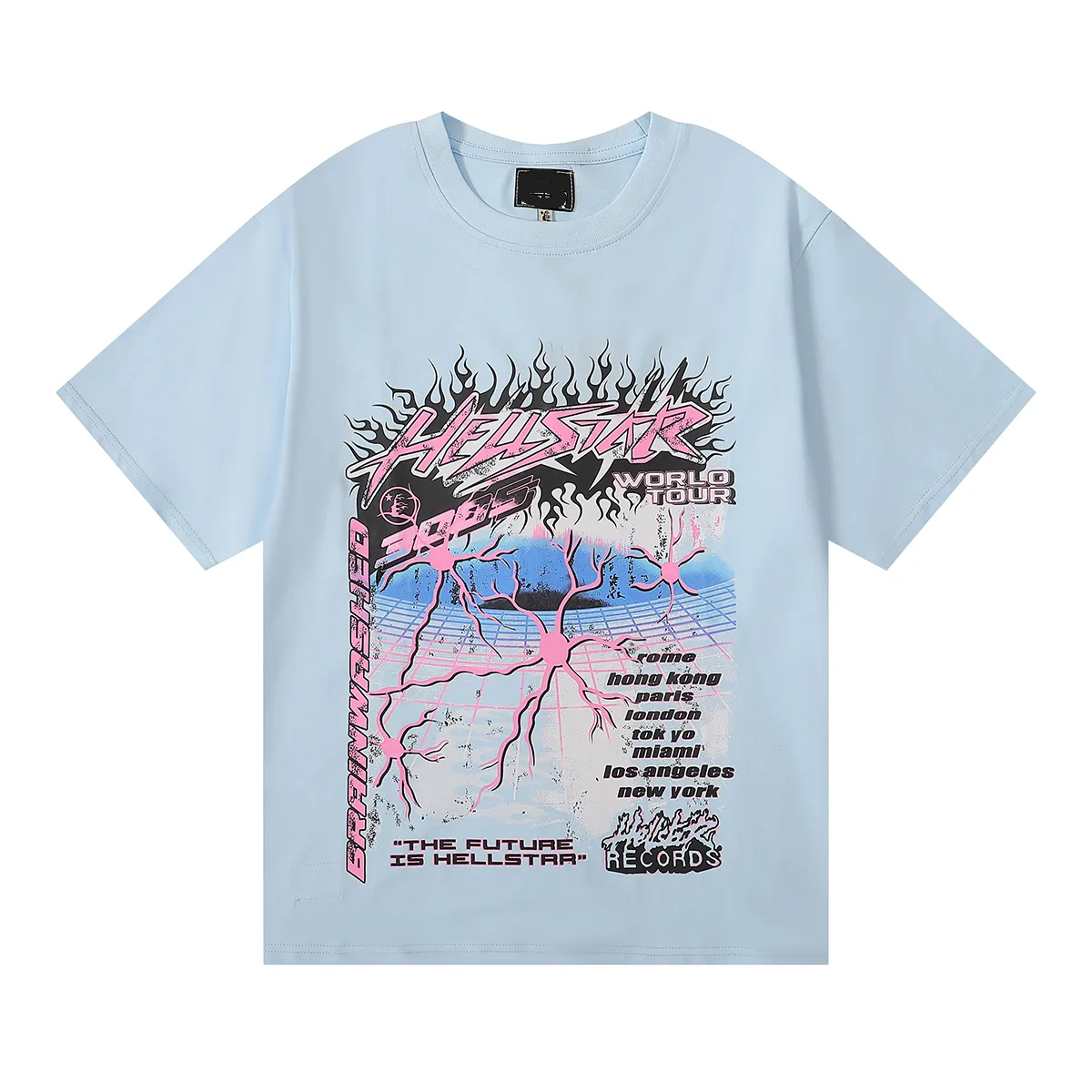 Men's T-Shirts Designer Brand Play Hellstar World Tour Model