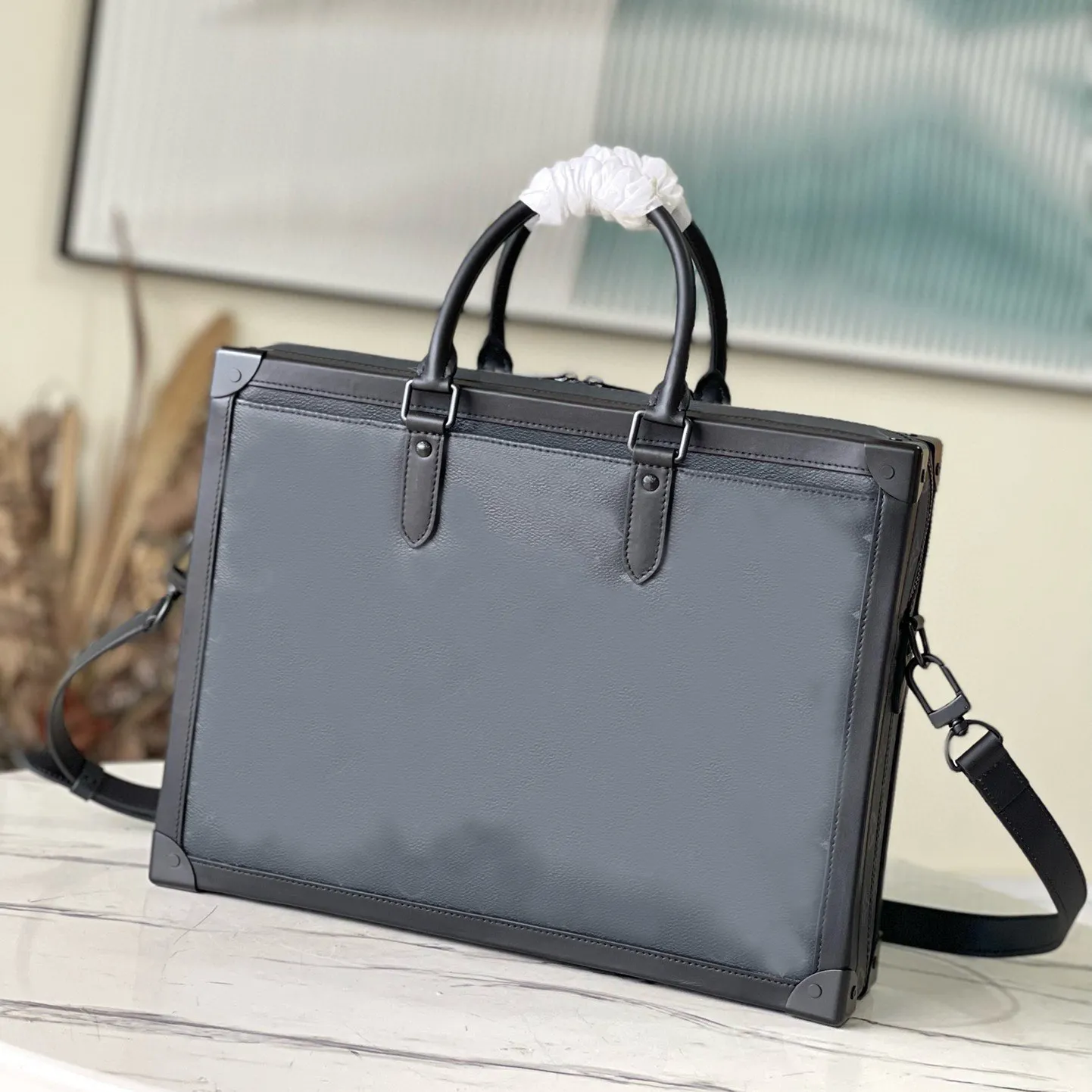 Soft briefcase bag on sale