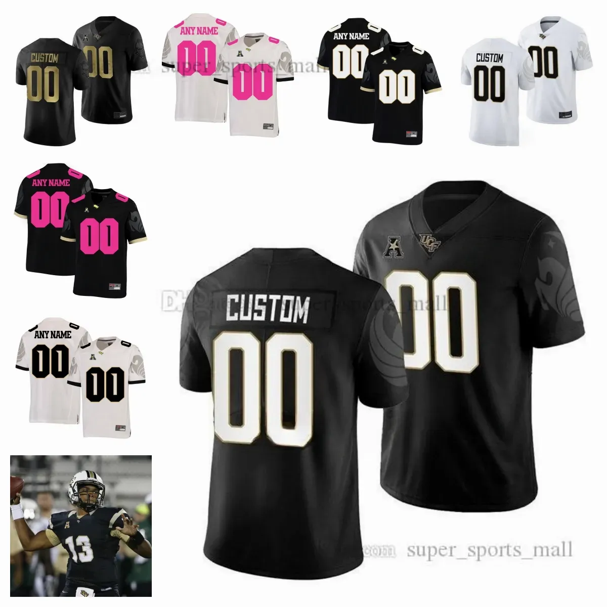 2023 NCAA UCF Knightss College Football Trikot Bowser Milton Celiscar