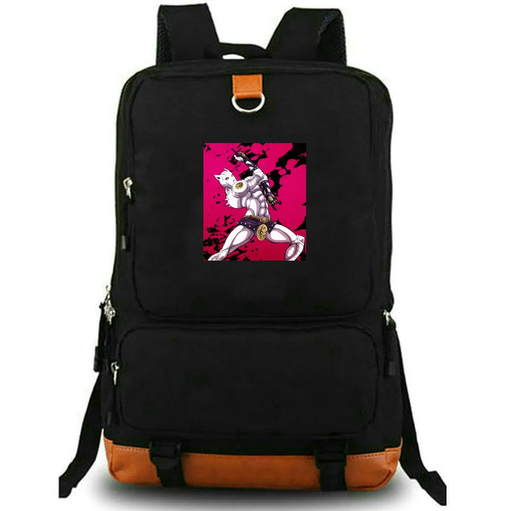 Killer Queen backpack Jojo Bizarre Adventure daypack Sheer Heart Attack school bag Anime Print rucksack Leisure schoolbag Laptop day pack