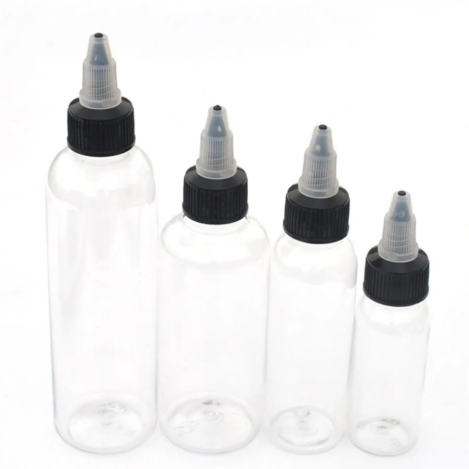 100 stuks E vloeistof 30 ml 60 ml 100 ml 120 ml PET Plastic Druppelflesjes Pen Vorm Lege Eenhoorn Fles met Off Caps T2008193179