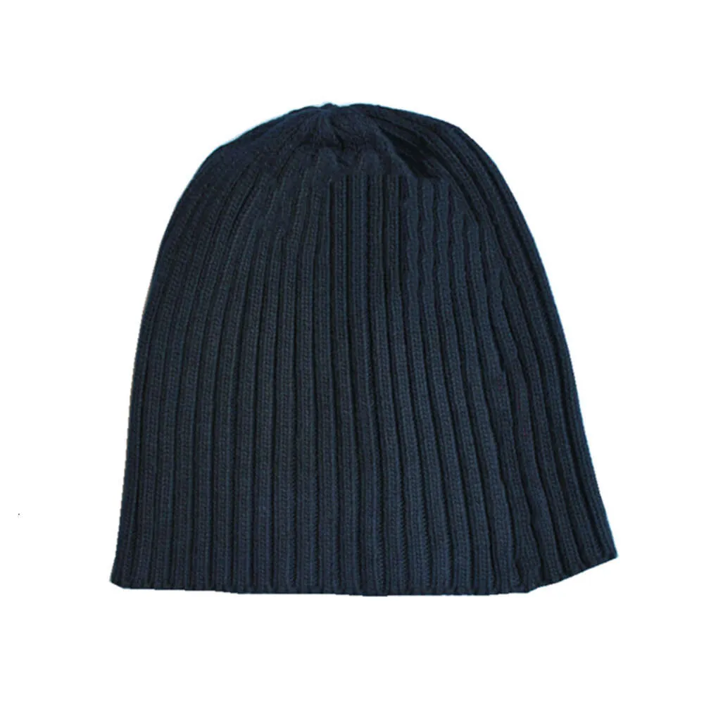 Chapeau tricoté en laine pur coton pour hommes et femmes, à la mode, chaleur d'hiver, Version coréenne
