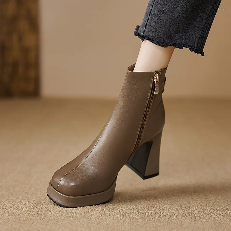 Perfect Original Photos about  Stunning Square Toe Ankle Boots Women S Images  as Your HD Pictures