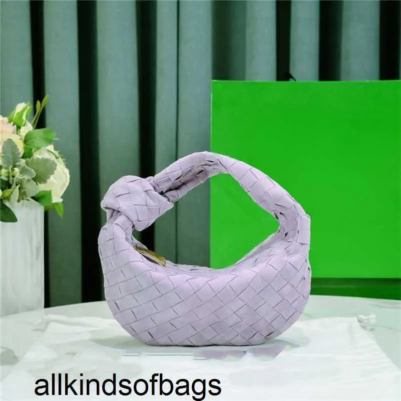 venetassbottegass Luxury Bag Purple Hobo Knot Woven Handheld Small Jodie Casual Small Leather Tote Handbags cy