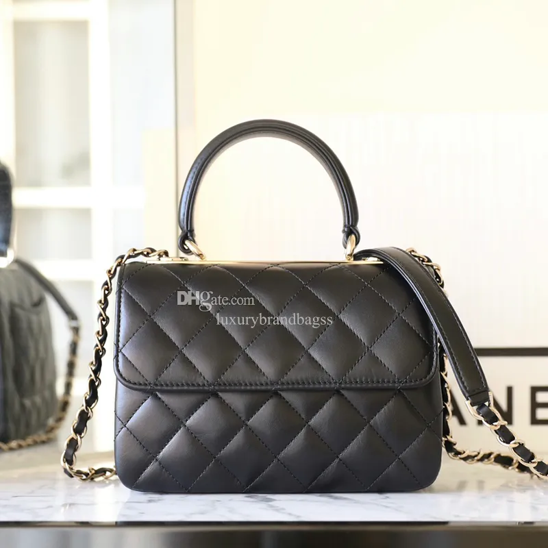 Celebre marque designer sac a bandouliere femmes agneau diamant treillis sac a main et sacs a main pour luxe bandouliere sac a main femme C040B avec