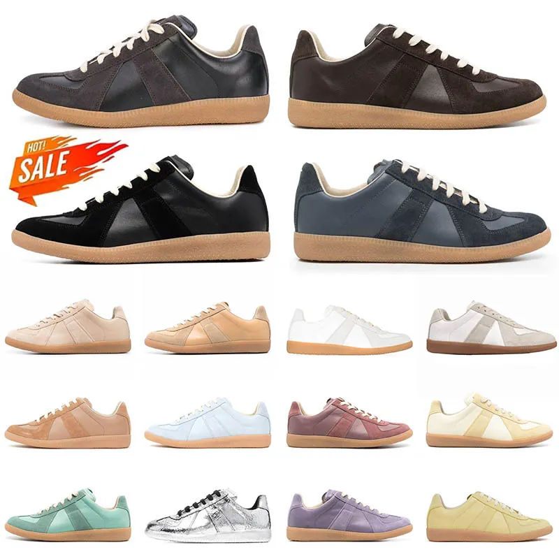 Designer Shoes Maisons Margiela Replicaing Mm6 Cut Out Casual Shoes Maison Mens Trainers Orange Zapatos White Skate outdoor Sneakers shoes