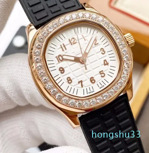 Dameshorloge designer horloges luxe horloge van hoge kwaliteit Diamant inleg Harsbinding