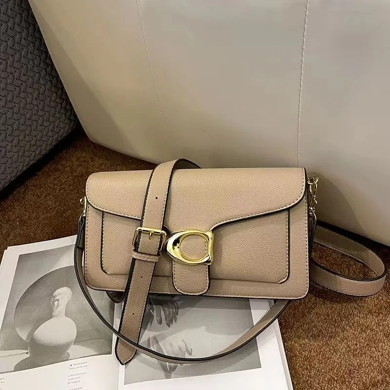 Women Fashion White Hobos Armpit One Counter Facs Design Luxury Brown Black Simple Leather Crossbody Bag Bag Loung Girl Firms Business Ol Handbag