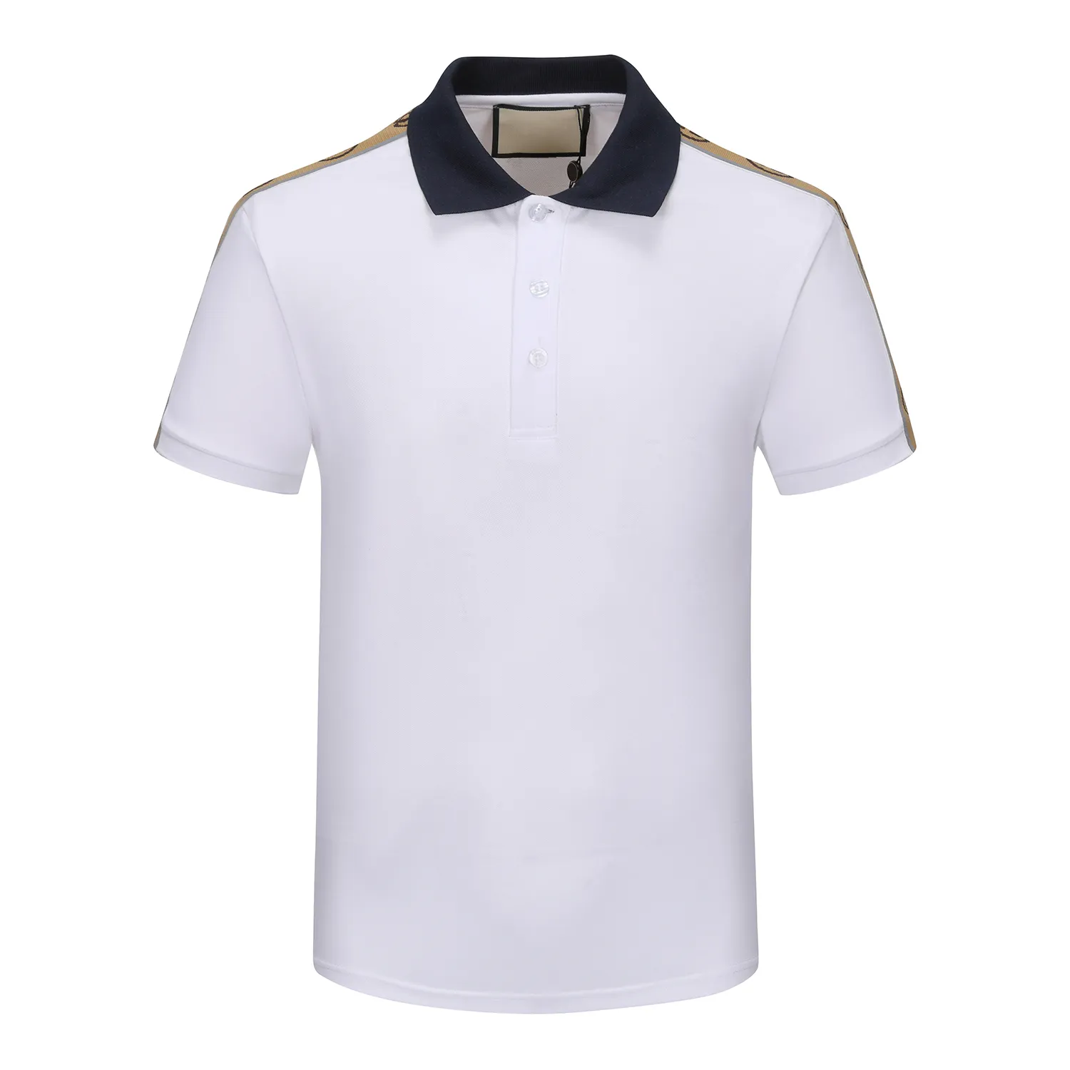 Hommes Designer Polo Lettre Imprimer Polos Hommes Vêtements À Manches Courtes Formelle Mode D'affaires Casual Polo D'été T-shirts Taille M-XXXL