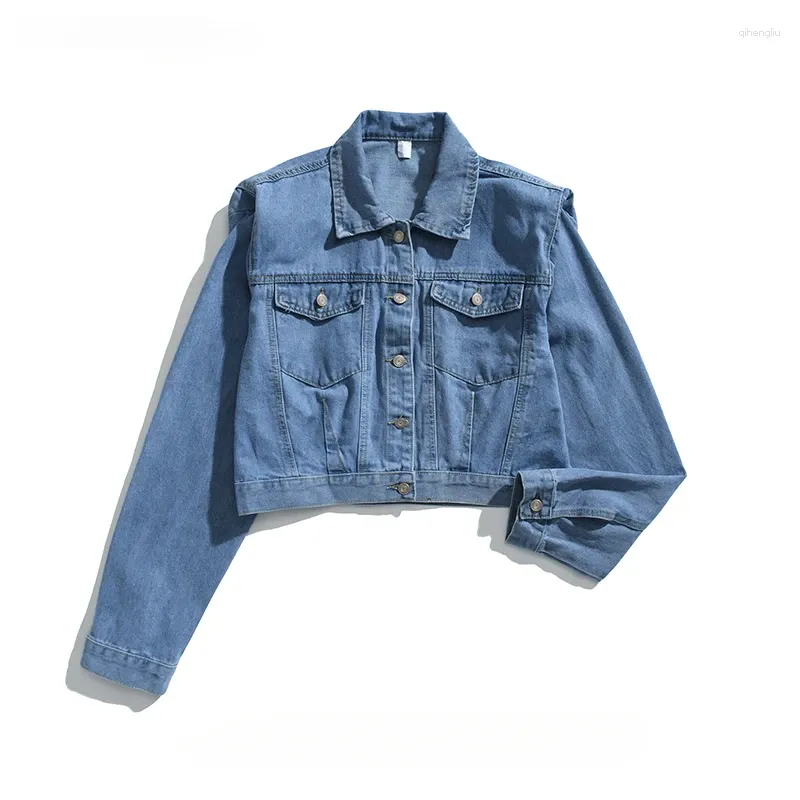 DHgate.com:Trendy Denim Jacket: Stylish Casual Loose Short