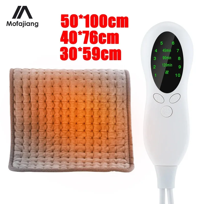 Manter de aquecimento elétrico de massageador traseiro MAT ELECTRO SHEET POMPELA PARA SOFA AQUECIMENTO DO INVERNO TERMAIS CLABELOS QUELORES PORTÁVEIS VÁRIOS TAMANHO 231218