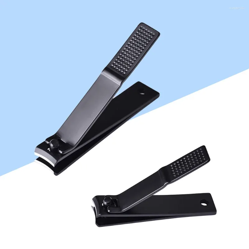 Tırnak Sanat Kitleri 2 PCS Dosya Fingerail Clippers Aracı Paslanmaz Çelik Bakım Araçları Tımar Kiti