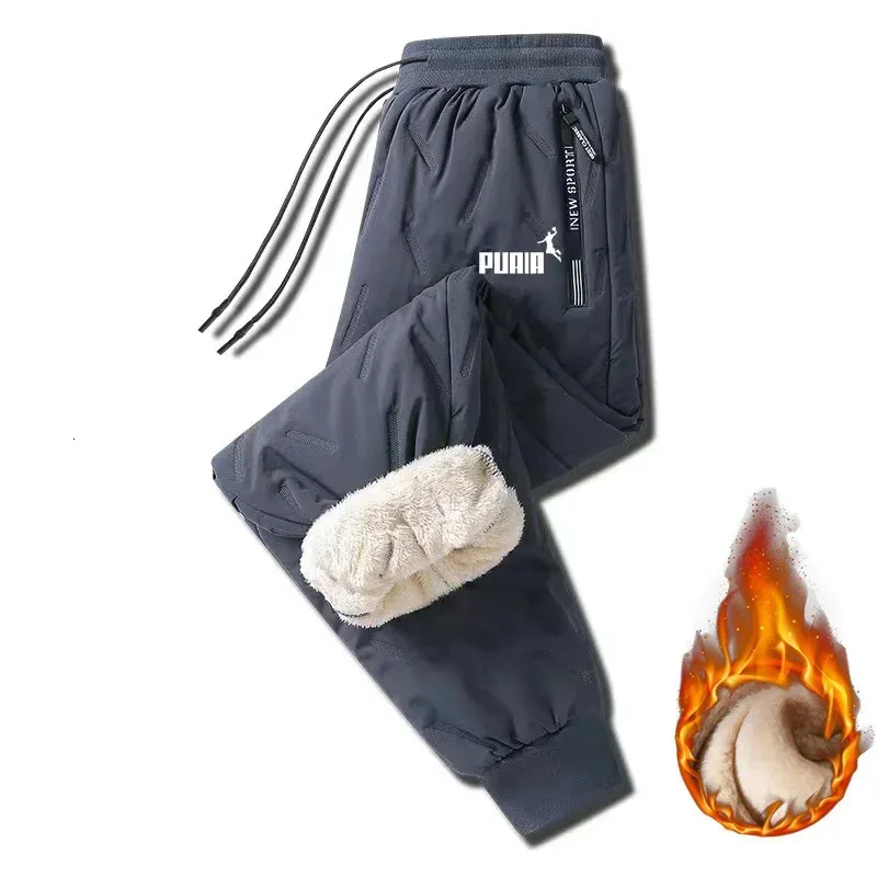 Pantaloni da uomo invernali casual in pelle peluche soft shell da trekking pantaloni militari impermeabili pesce esercito caccia campeggio 231218