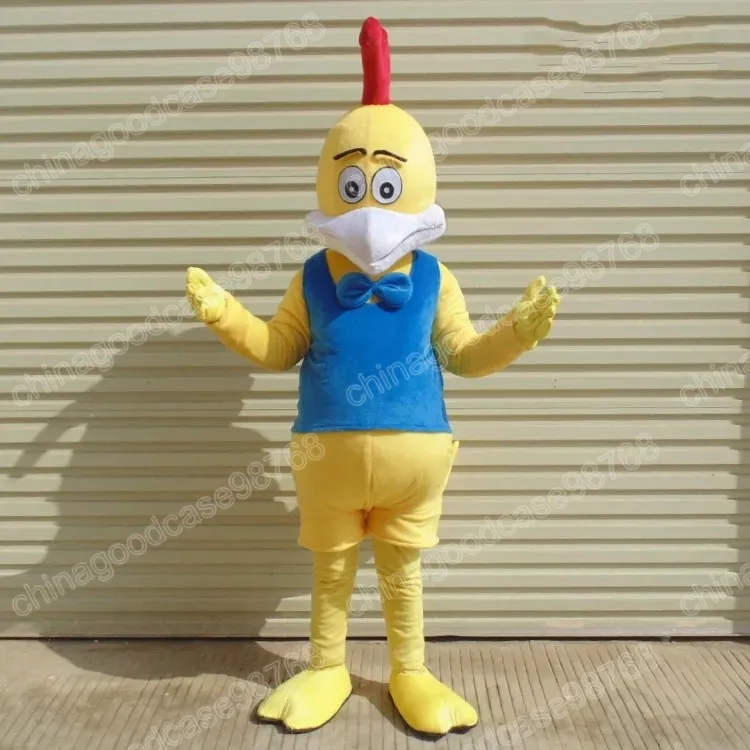 Boże Narodzenie Cute Chicken Mascot Costume Halloween fantazyjna sukienka na imprezę kreskówek strój postaci garnitur Karnawał dla dorosłych rozmiar stroju urodzin