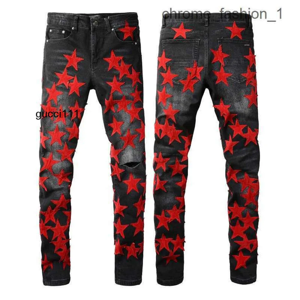 Man amari Slim amirl Patches amirlies Fit am Orange amis Biker imiri amiiri Skinny Mens Pants Jeans Star for Wearing Guys Rip Denim Stretch Cult Motorcycle Trend PUEN