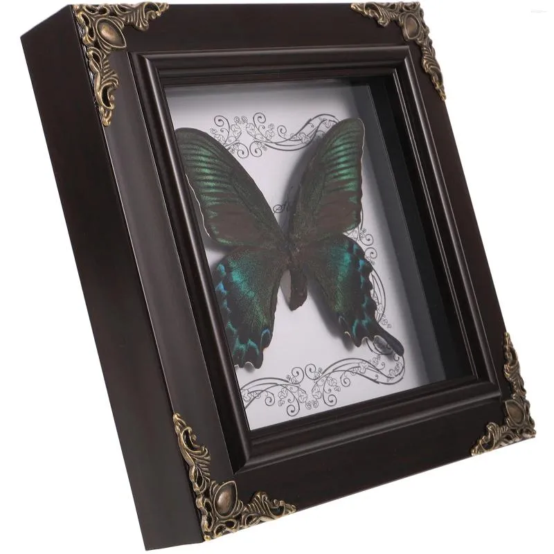 Frames Bed Room Decor Home Specimen Ornament Pendant Bedroom Decore Wall Hanging Picture Frame Plastic Butterfly