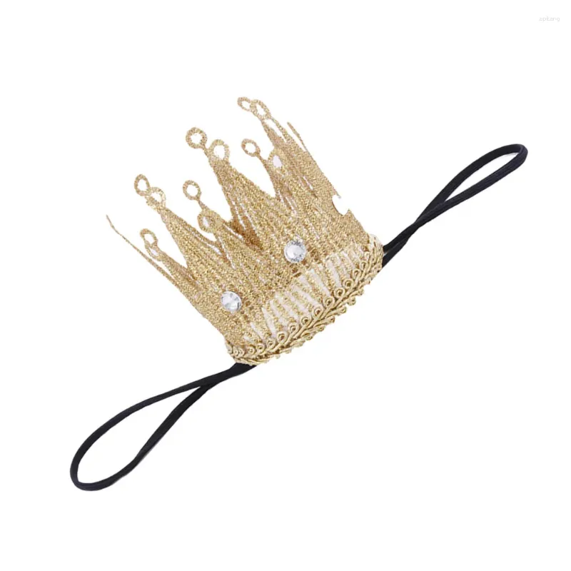 Bandane Tiara per bambini Accessori per capelli Corona Fascia elastica Elasticità Tessuto infantile