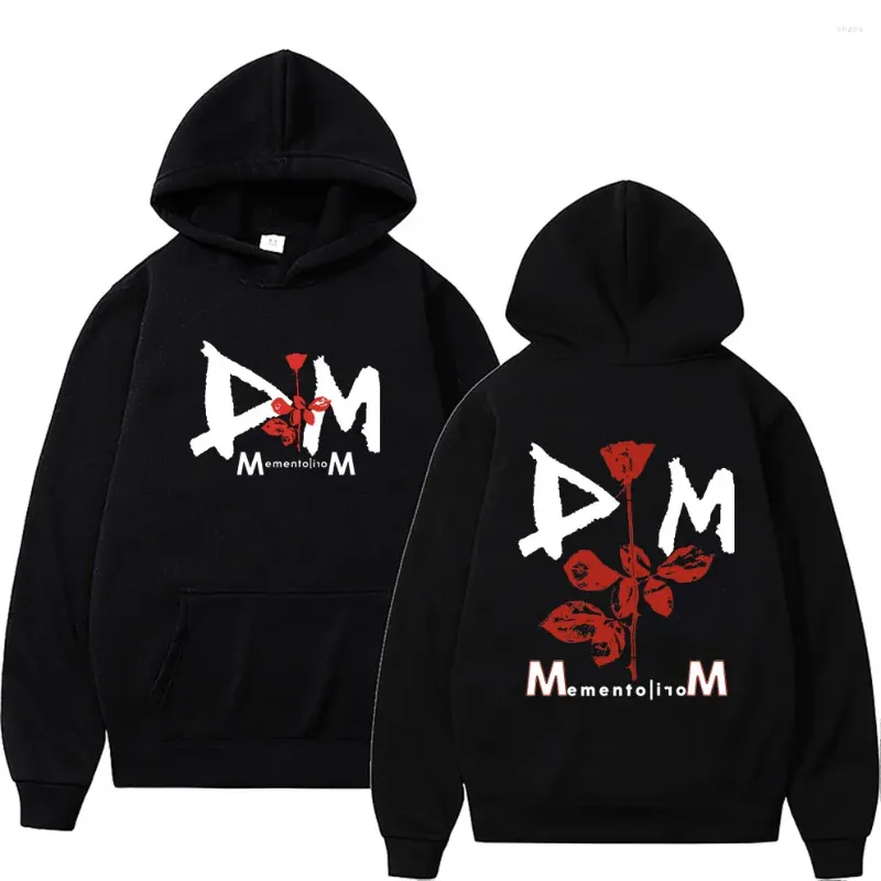 Men s Hoodies Sweatshirts Awesome British Band Depeche Cool Mode Enjoy the Silence Hoodie Men Vintage Style Sweatshirt Casual Fleece