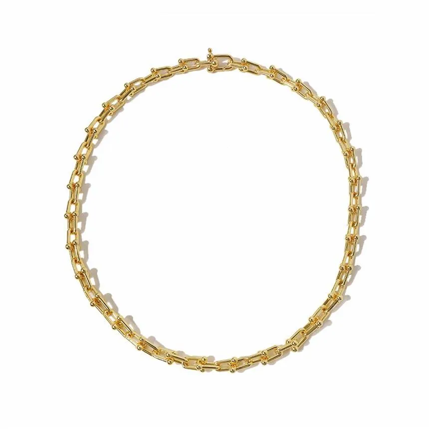 Design Marke Liebe T Halskette für Frauen Mann Edelstahl Accessoires Zirkon Herz u Typ Bambus Halskette Schmuck210L