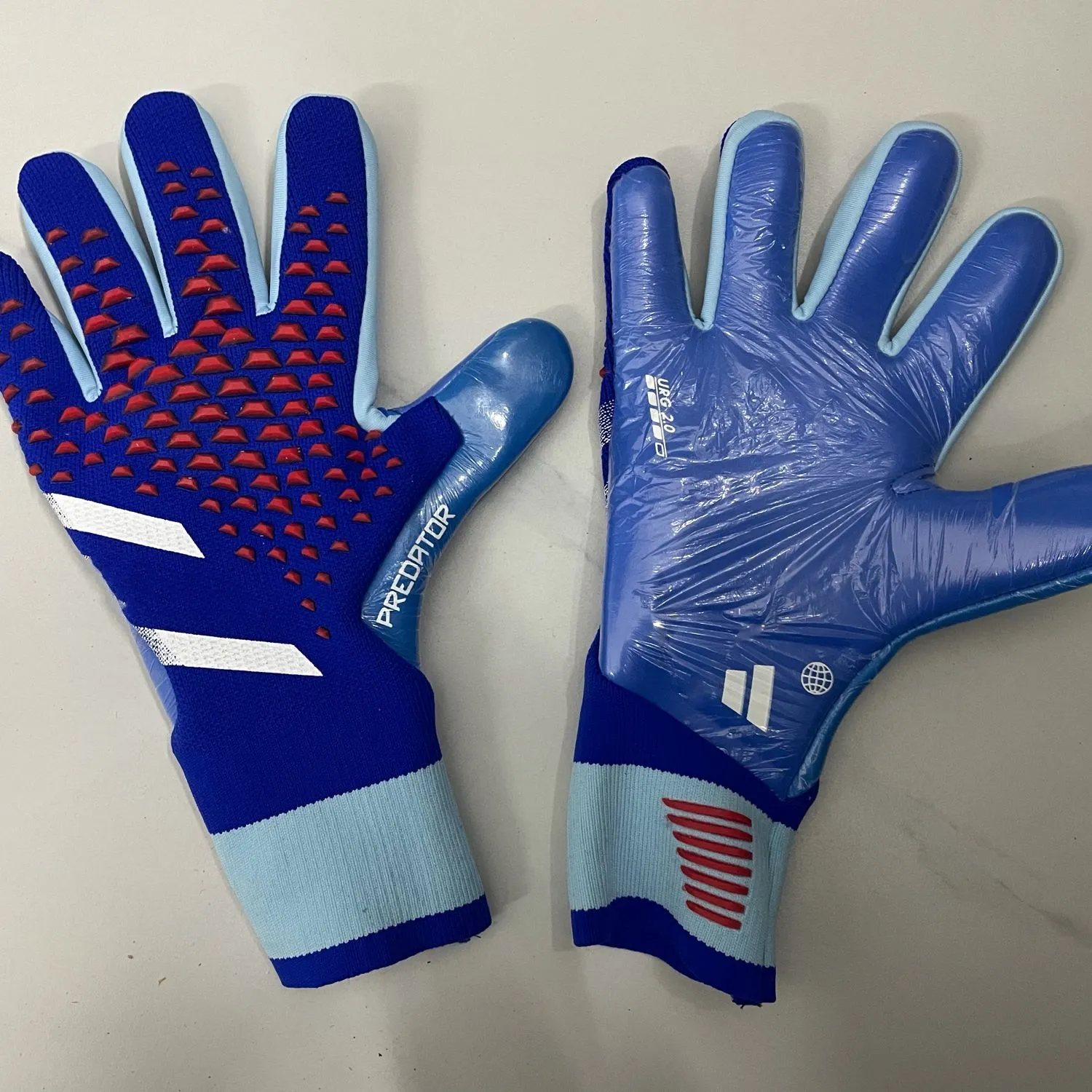 Nya Falcon -målvakthandskar Professionella män Falcon Football Gloves Barnens förtjockade målvakt Fotbollshandskar Falcon Men målvakt 5832