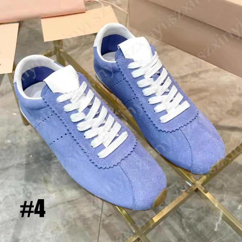 FLEXION SNEAKER IN LIGHT BLUE SUEDE WITH WHITE TOE